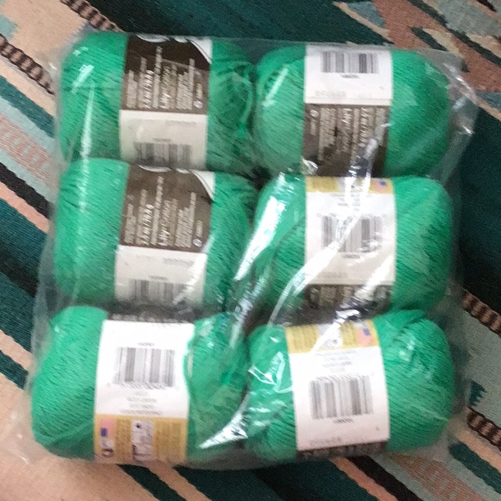 Lily Sugar n Cream 100% Cotton Yarn (Lot of 6 Skeins)